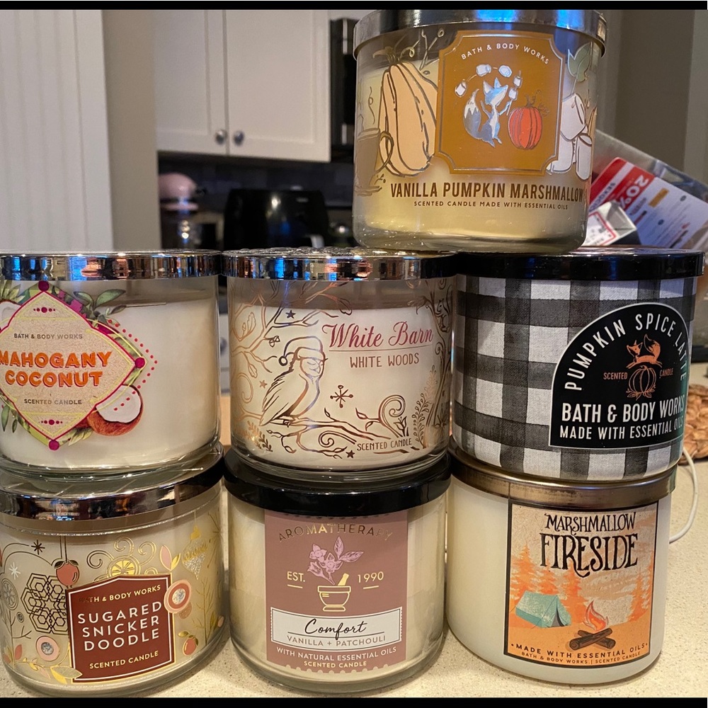 Bath and Body Works Candles NEW